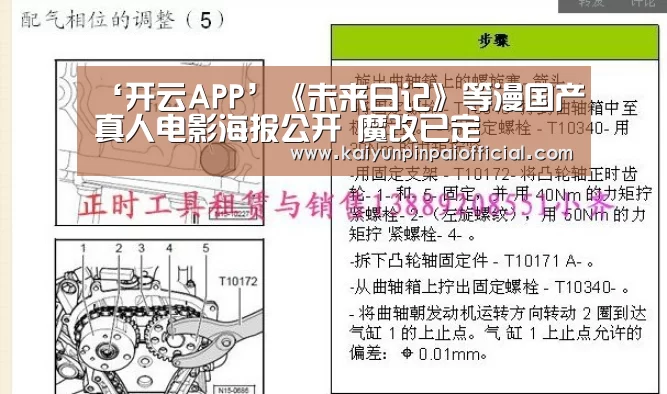 ‘开云APP’《未来日记》等漫国产真人电影海报公开 魔改已定(图1) 开云频道